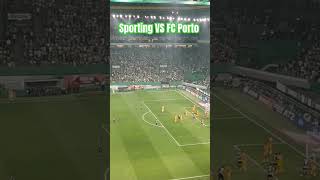 Sporting VS FC Porto 2425 shorts youtubeshorts ytshorts futbol football portugal sports scp [upl. by Yarrum]