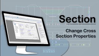 Change Cross Section Properties  Scale Datum Area Calculation [upl. by Vala501]