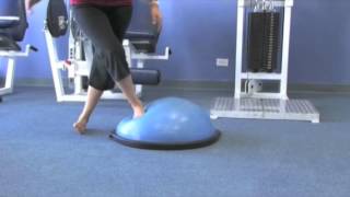 Video Tutorial 76 Bosu Ball Lateral Step crossover [upl. by Fields394]