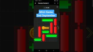 Hamster Kombat MiniGame 2nd September hamsterkombat minigame [upl. by Langham]