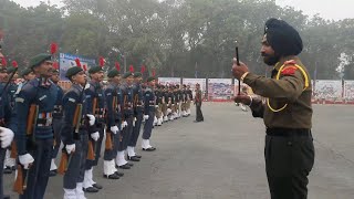 RDC 2023  Air NCC Cadets practicing for Guard of Honour  Full Josh amp Energy [upl. by Nemad]