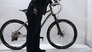 DAURADA Titanium Alloy Mountain Bike [upl. by Jacinto673]