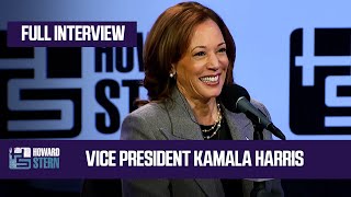 Vice President Kamala Harris on the Howard Stern Show FULL INTERVIEW [upl. by Mitchell]