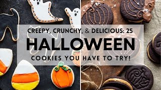 25 HALLOWEEN COOKIES Creepy Crunchy and Delicious You Have to Try Now halloween2024 [upl. by Macguiness]