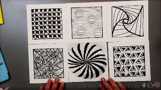 6 Optical Illusion Drawing Techniques amp Patterns [upl. by Fernandez]