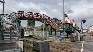 Bedhampton level crossing Hampshire [upl. by Enieledam138]