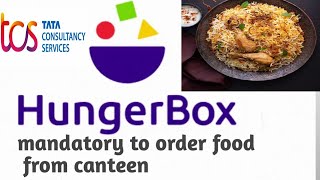 how to use hungerbox in tcs canteencafeteria tcs hungerbox 2022 wipro [upl. by Leclair]