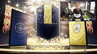 TOTY AND ICON IN A PACK YOU WON’T BELIEVE THIS FIFA 19 [upl. by Graner]