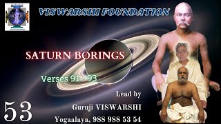 Saturn Borings  Verses 9193  Lead by Guruji Viswarshi  Saturn Courses  53 [upl. by Oisor]