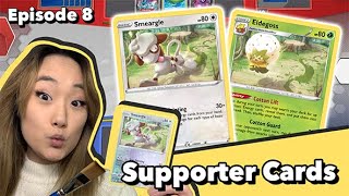 The Wonderful World of Supporter Cards 👐 Top Deck Academy  Pokémon TCG [upl. by Dorrie]