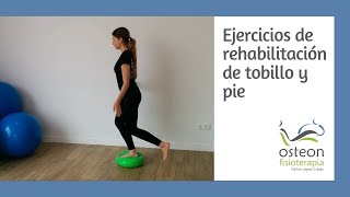 Ejercicios de rehabilitación de pie [upl. by Gertrud]