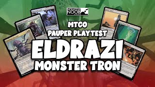 MTGO PAUPER PLAYTEST ELDRAZI TRON [upl. by Enreval]