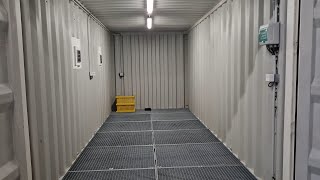 Container aménagé en station de nettoyage pour Kyocera  🔧🚛 [upl. by Pazice902]