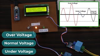 AC Over Voltage amp Under Voltage Protection amp Monitoring System with Arduino amp ZMPT101B [upl. by Trenton780]