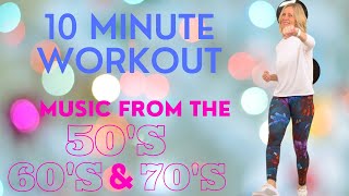 Exercises for Seniors with Music from the 50s 60s and 70s [upl. by Ahnavas803]