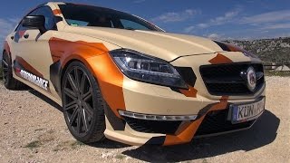 I drive the 750HP MercedesBenz CLS63 AMG PPPerformance w FiExhaust [upl. by Cryan195]