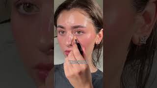 pinkish makeup look without using heavy make up  makeup hacks makeup makeuptutorial trending [upl. by Kinch]