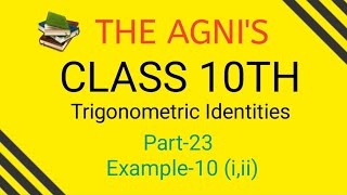 Part23 Example10 iii Trigonometric Identities [upl. by Vinny155]