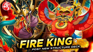 FIRE KING Deck 🔥 NEW COMBOS ft True Fire King Ponix  Post Fire King Structure Deck [upl. by Odnalro338]