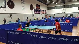 2024 sndtta div 1 final Tony Liu vs Anxi Zhou set 2 [upl. by Leopoldeen]