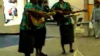 String Band in Nadi Fiji Airport [upl. by Willin]