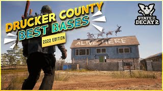 State Of Decay 2 Drucker County Best Bases In 2022 [upl. by Apilef488]