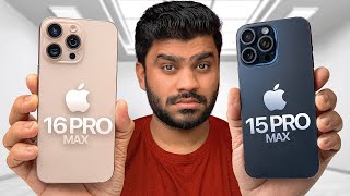 iPhone 15 Pro Max vs iPhone 16 Pro Max  Extremly Detailed Comparison [upl. by Gorden]