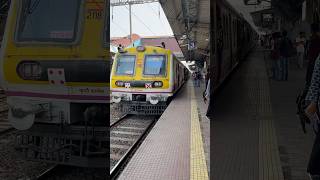 Thane Local Train Arrival at Dombivali Railways Station ll Mumbai Local Train [upl. by Lilybel949]