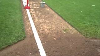 Chalking Foul Lines [upl. by Arni675]