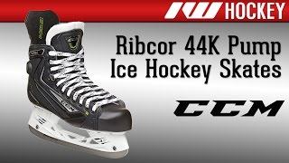 CCM RibCor 44K Ice Hockey Skate Review [upl. by Gerry]