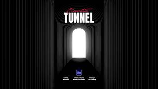 Make Cinematic Motion Graphics with Tunnels in After Effects [upl. by Illyes417]