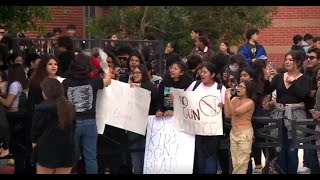 Uvalde High School Walkout [upl. by Accever]