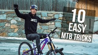 10 Easy MTB Tricks with Fabio Wibmer [upl. by Ignatz609]