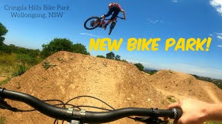 First time at this new bike park  Cringila Hills [upl. by Adnolaj]