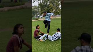 wait Im coming back for second jump 😀  Sunil Saroj prank  funny prank comedy entertainment [upl. by Onurb]