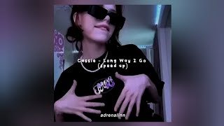 Cassie  long way 2 go tiktok speed up version  say you wanna love me [upl. by Ilke610]