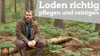 Loden und Wolle richtig pflegen und reinigen BushcraftBasiswissen [upl. by Harmon]