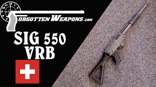 SIGs Pump Action 550 Rifle the 550 VRB [upl. by Claudine]