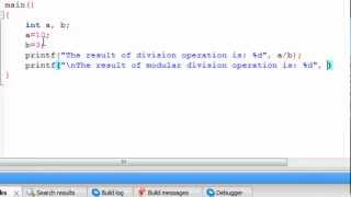 C Programming Tutorial8 Modular Division [upl. by Marijn]