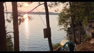 Canoe Camping at La Vérendrye Wildlife Reserve [upl. by Fisher]