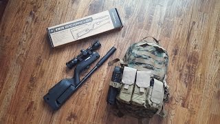 Magpul X22 Backpacker Stock Review  Ruger 1022 [upl. by Letitia]