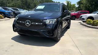 2024 Mercedes GLC 300 4Matic  Best Midsize SUV in Nautical Blue exterior mercedes glc300 mb [upl. by Fatsug]