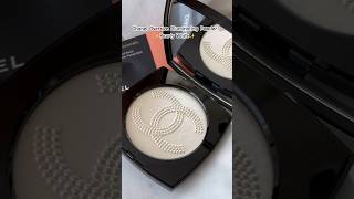 The CC pearls  Chanel Oversize Illuminating Powder in Pearly White chanel makeup [upl. by Lean]