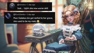 Galateas nerf took her to the grave She has the worst skills now Identity V Sculptor Gameplay [upl. by Dnalyag187]