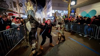 Krampuslauf in Klagenfurt [upl. by Fesoj]