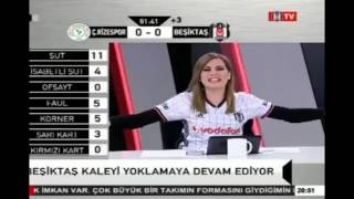 BJK TVnin Adrianonun son dakika füzesine verdiği tepki [upl. by Milon350]