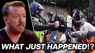 Wait What The Fck Is Happening In The UK Ricky Gervais Speaks [upl. by Aihsenod]