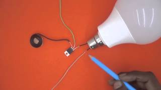 BT136  Making of touch sensor using BT136 TRiAC [upl. by Atidnan]