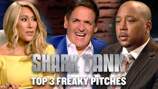 Shark Tank US  Top 3 Times The Sharks Were Freaked Out [upl. by Ysset]