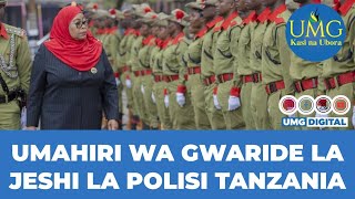 TAZAMA UMAHIRI WA GWARIDE LA ASKARI WA JESHI LA POLISI LIKIPITA MBELE YA RAIS DK SAMIA [upl. by Ailaht]